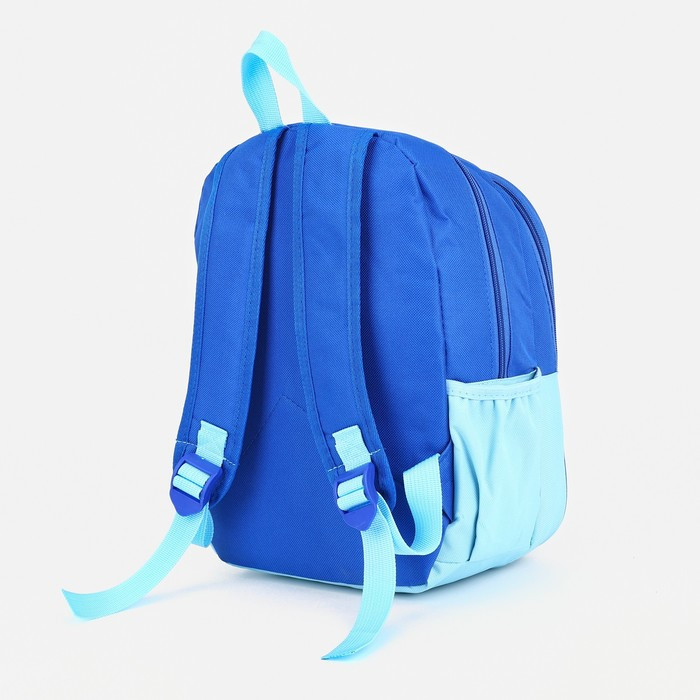 Рюкзак на молнии, цвет синий/голубой - фото 2 - id-p199429919