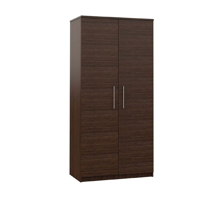 Шкаф 2-х дверный «Аврора», 1004 × 574 × 2118 мм, цвет венге / дуб молочный - фото 1 - id-p199433949