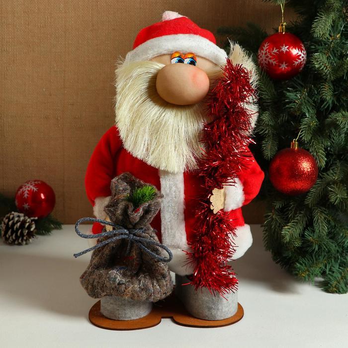 Сувенир «Дед Мороз», с мешком, 45 см, микс - фото 1 - id-p199414924