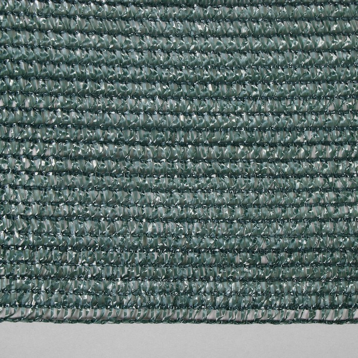 Сетка затеняющая, 10 × 3 м, плотность 80 г/м², зелёная, в наборе 27 клипс - фото 2 - id-p199441031