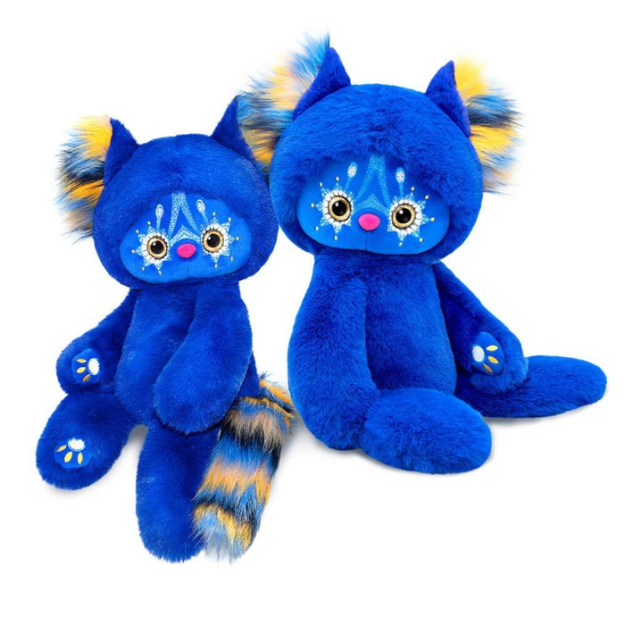 Мягкая игрушка «ЛориКолори. Тоши», цвет синий, 30 см - фото 5 - id-p199391393