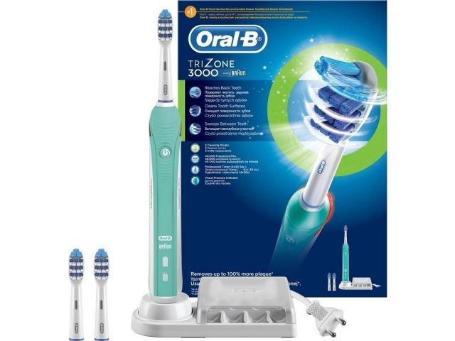 Зубная щетка аккумуляторная Trizone 3000/D20 (тип 3757) Oral-B - фото 1 - id-p199395738