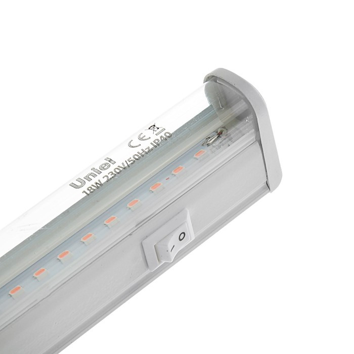 Фитосветильник светодиодный Uniel, 18 Вт, 560 мм, IP40, 230 В, спектр для рассады, с выкл. - фото 4 - id-p199442052