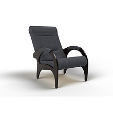 Кресло для отдыха «Римини», 910 × 580 × 1000 мм, ткань, цвет графит