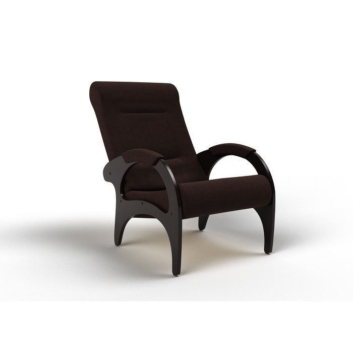 Кресло для отдыха «Римини», 910 × 580 × 1000 мм, ткань, цвет шоколад - фото 1 - id-p199433121