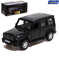 Машина металлическая MERCEDES-BENZ G63 AMG, 1:32, открываются двери, инерция, цвет чёрный