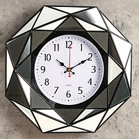 Часы настенные, серия: Интерьер, "Файзио", 40 х 40 см, микс