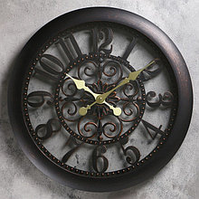 Часы настенные, серия: Интерьер, "Барокко", d-50 см
