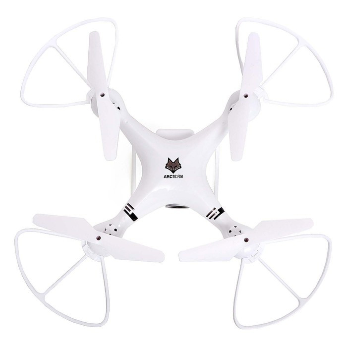 Квадрокоптер WHITE DRONE, камера 2.0 МП, Wi-Fi, цвет белый - фото 4 - id-p199413156