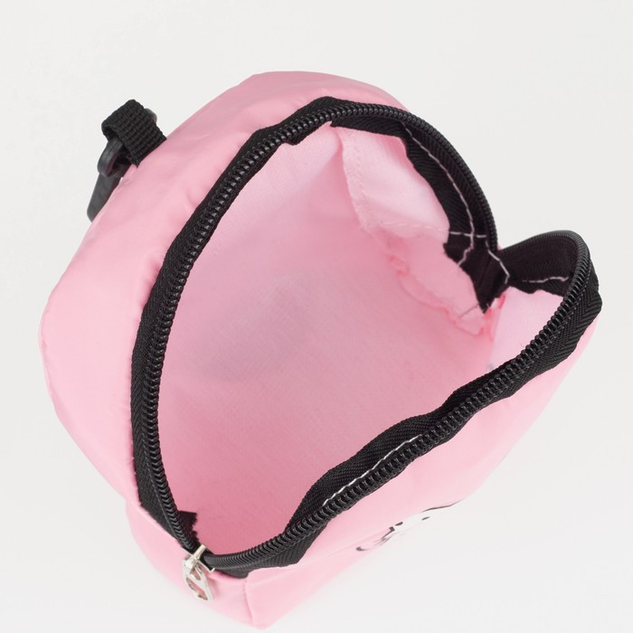 Рюкзак, отдел на молнии, наружный карман, кошелёк, цвет розовый - фото 8 - id-p199430267