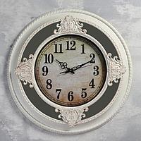 Часы настенные, серия: Интерьер, "Дифен", плавный ход, d-62 см