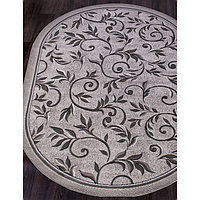 Ковёр овальный Silver D230, размер 80x150 см, light gray