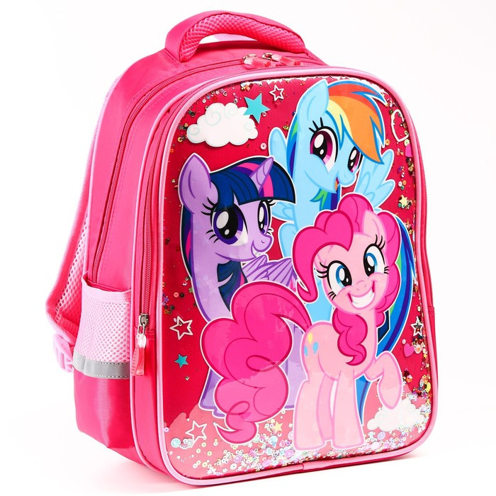 Рюкзак школьный "Пони", 39 см х 30 см х 14 см, My little Pony - фото 5 - id-p199430322