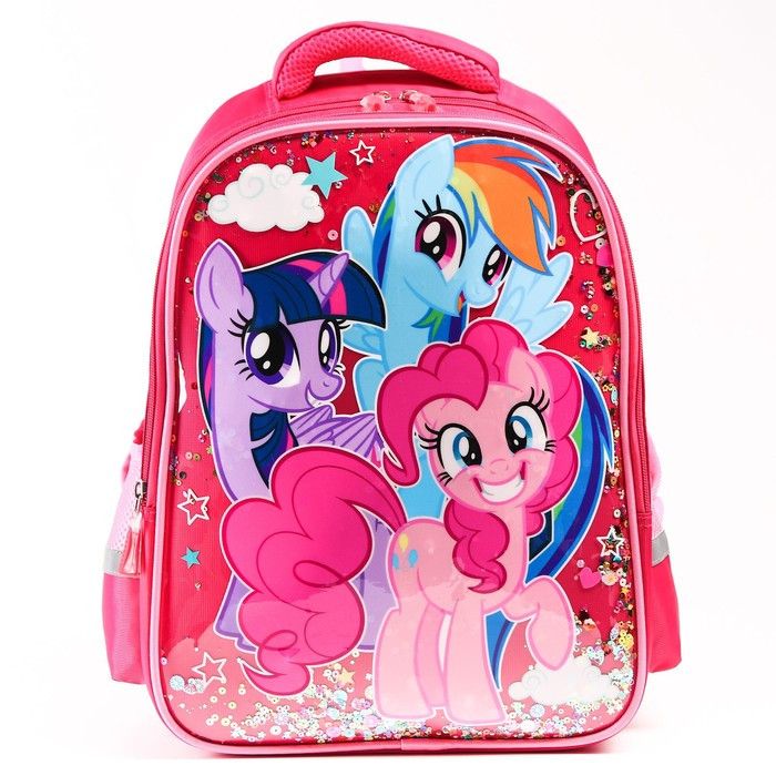Рюкзак школьный "Пони", 39 см х 30 см х 14 см, My little Pony - фото 6 - id-p199430322