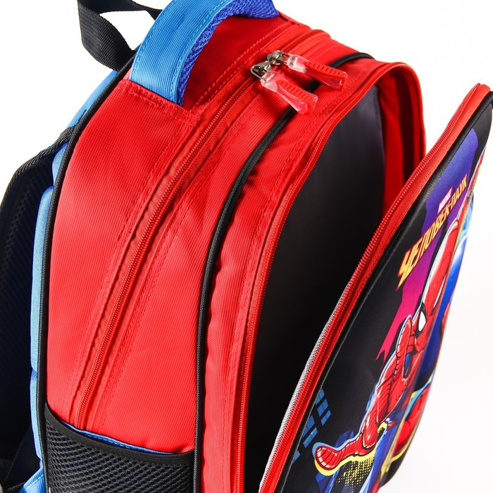 Рюкзак школьный, 39 см х 30 см х 14 см, Человек-паук - фото 2 - id-p199430378