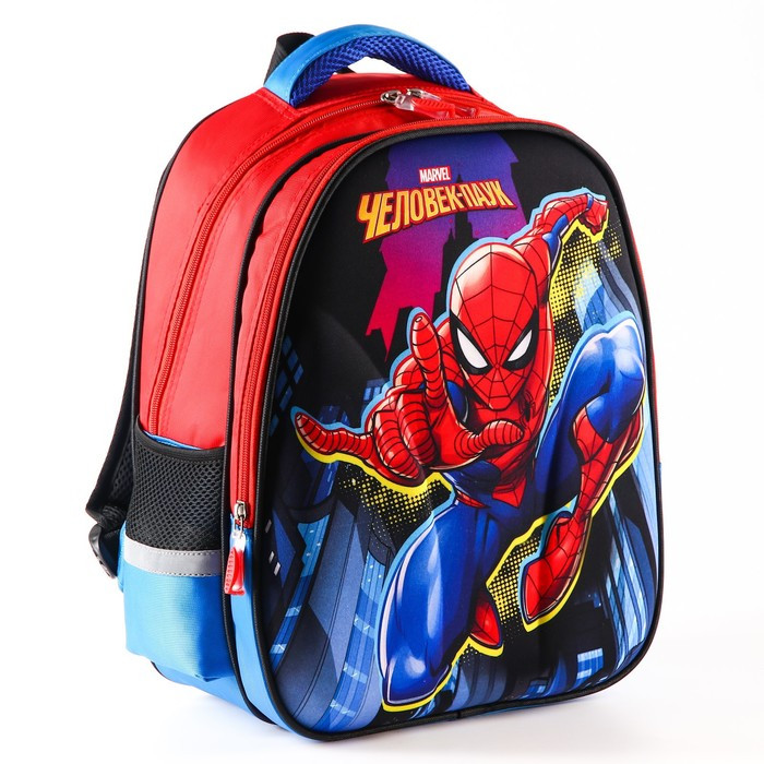 Рюкзак школьный, 39 см х 30 см х 14 см, Человек-паук - фото 4 - id-p199430378