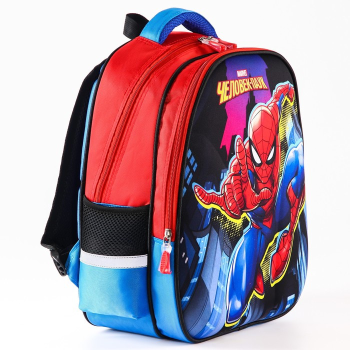 Рюкзак школьный, 39 см х 30 см х 14 см, Человек-паук - фото 8 - id-p199430378