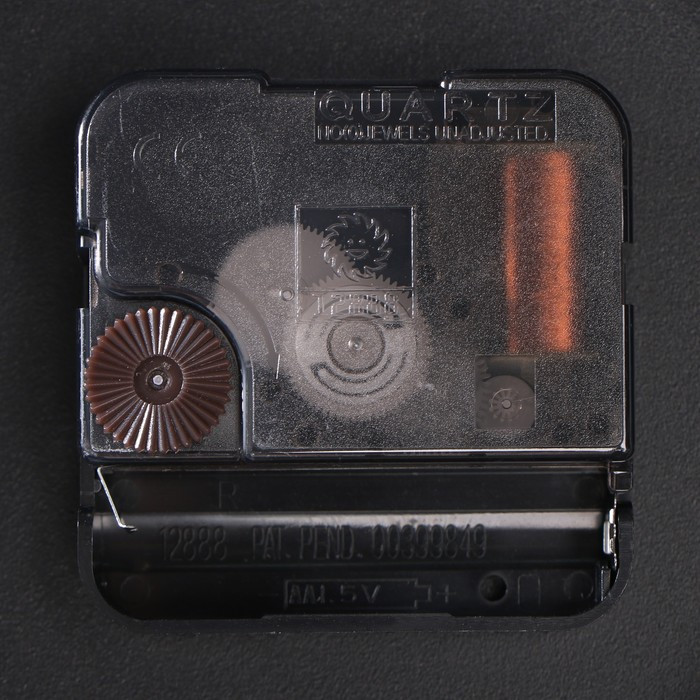 Часы-наклейка, серия: DIY, "Мита", плавный ход, d-120 см, 1 АА, черные - фото 2 - id-p199418420