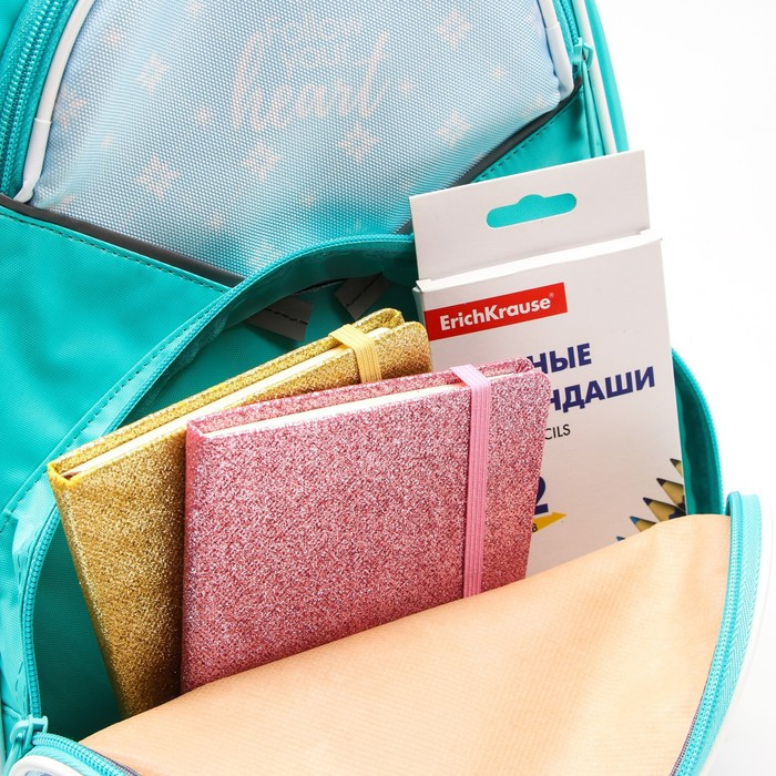 Рюкзак школьный с эргономической спинкой, 37х26х15 см, Холодное сердце - фото 9 - id-p199430418