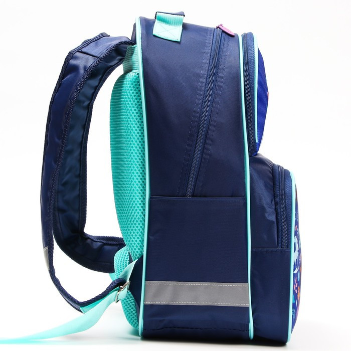 Рюкзак школьный с эргономической спинкой, 37х26х15 см, Холодное сердце - фото 5 - id-p199430425
