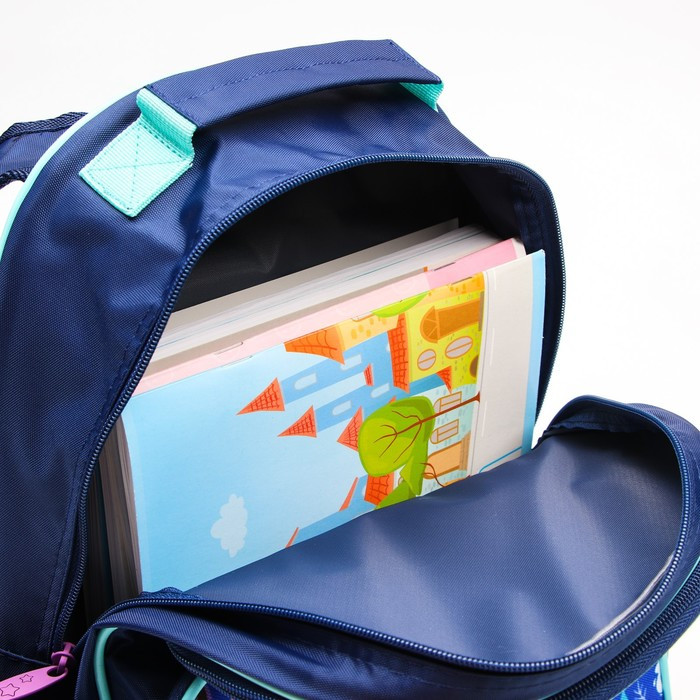 Рюкзак школьный с эргономической спинкой, 37х26х15 см, Холодное сердце - фото 7 - id-p199430425