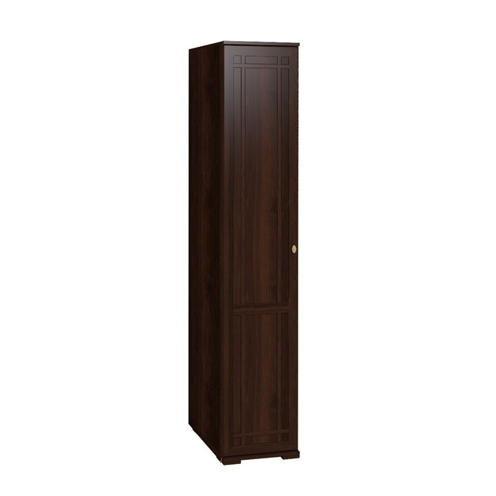 Шкаф для белья Sherlock 9, 400 × 590 × 2107 мм, левый, цвет орех шоколадный - фото 1 - id-p199433540