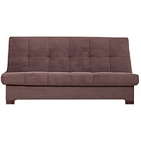 Прямой диван «Осло», механизм книжка, велюр, цвет коричневый