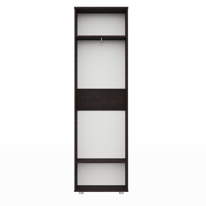 Шкаф для одежды «Афина», 600 × 343 × 2078 мм, 2 двери, дуб венге / ясень анкор светлый - фото 2 - id-p199433723