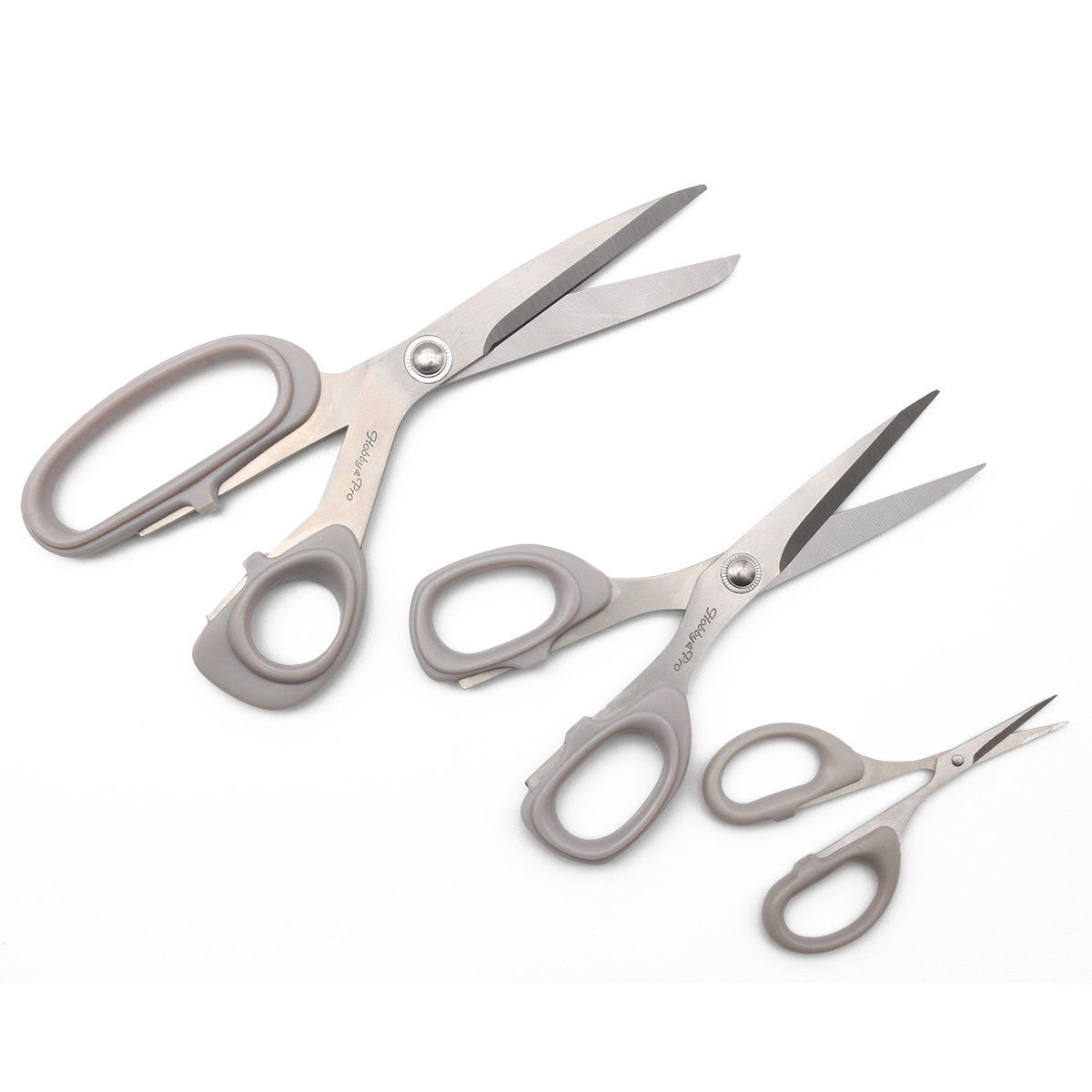 Набор ножниц для шитья базовый, Hobby&Pro портновские 21 см/портновские 16,5см/вышивальные 10 см - фото 1 - id-p199445234