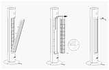 Умный колонный вентилятор Xiaomi Mijia DC Inverter Tower Fan (BPTS01DM), фото 4