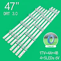 LTY-004 DRT 3.0 47 9LED 2Pin 6V 975mm 4A+4B/Set.47 дюймов.