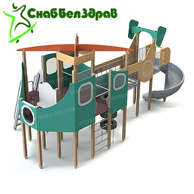Детский игровой комплекс - фото 2 - id-p199449505