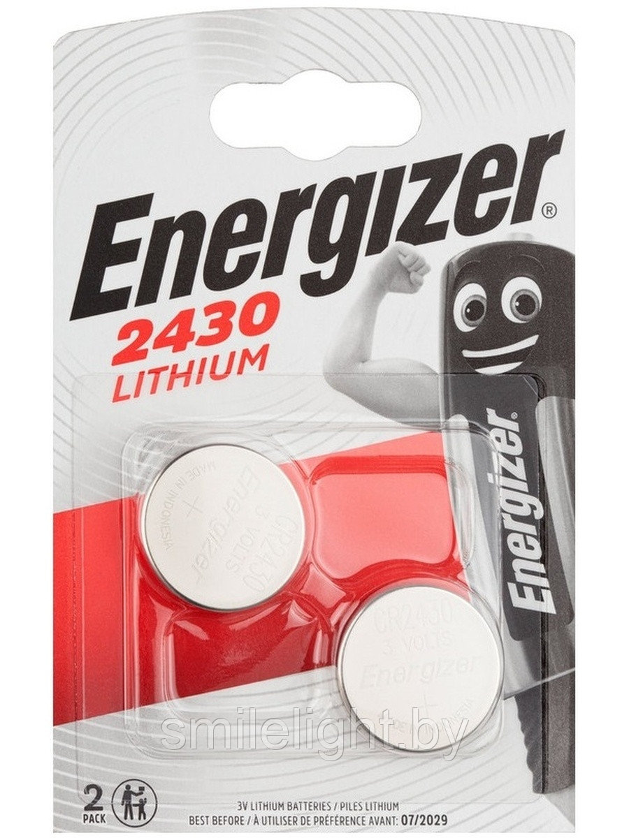 Элемент питания ENERGIZER CR2430, блистер 2.