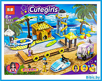Детский конструктор Прибрежный парк развлечений 7021 для девочек аналог лего lego дом френдс friends подружки