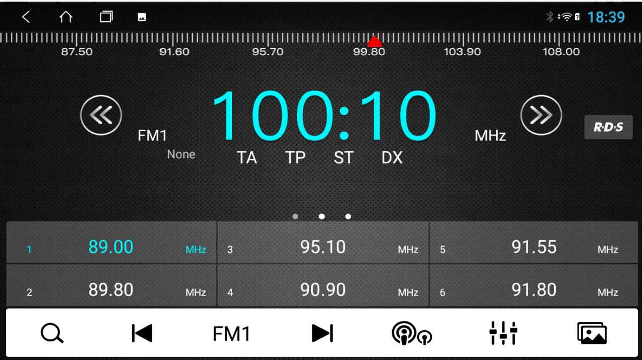 Штатное головное устройство Teyes X1 WIFI 9 дюймов 2/32 для Toyota Auris (2006-2012) на Android 8.1 - фото 5 - id-p199451569