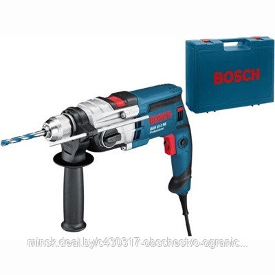 Bosch GSB 19-2 RE Professional (0.601.17B.500), электродрель ударного действия, 850 вт, 2 скорости, БЗП - фото 1 - id-p199475444