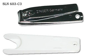 Zinger книпсер средний SLN 603 С3 в белом футляре
