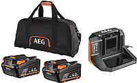 Аккумулятор AEG SETLL1840SLK1 с зарядным устройством (в сумке)