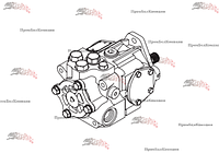 Гидронасос аксиально-поршневой MPV035D (4352035) Sauer Danfoss