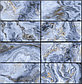 Керамогранит Ambassador Arabesque Blue Polished 60 x 120, фото 2