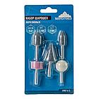 Камни шлифовальные набор 5 шт Vertextools, фото 2