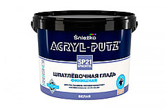 Шпатлевка белая Acryl putz SP21 SPACHTEL шпатлевочная гладь финишная, 1,5 кг