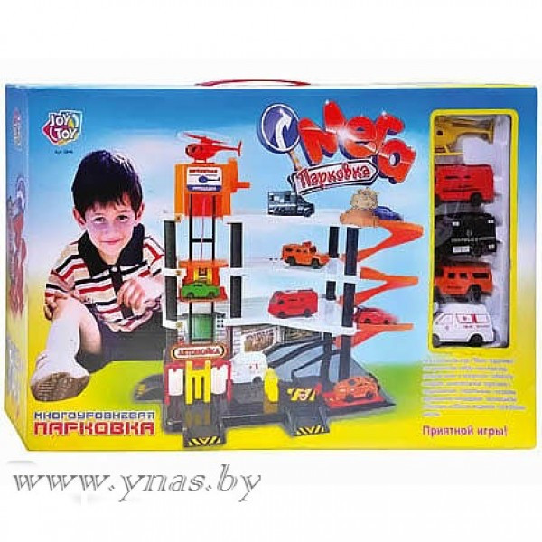 Детский игровой игрушечный набор гараж паркинг арт. 0846 "Мега парковка" Joy toy