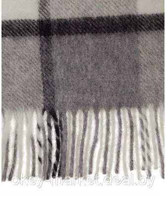Шерстяной плед из мериноса 155х200 арт. 28763, фото 3