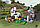 Детский конструктор Minecraft Майнкрафт Кроличье ранчо ферма 1080 серия my world блочный аналог лего lego, фото 2