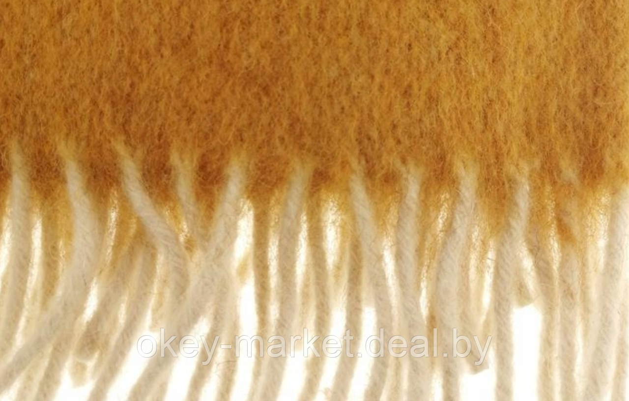 Шерстяной плед из мериноса 155х200 арт. 23755 - фото 4 - id-p199519343