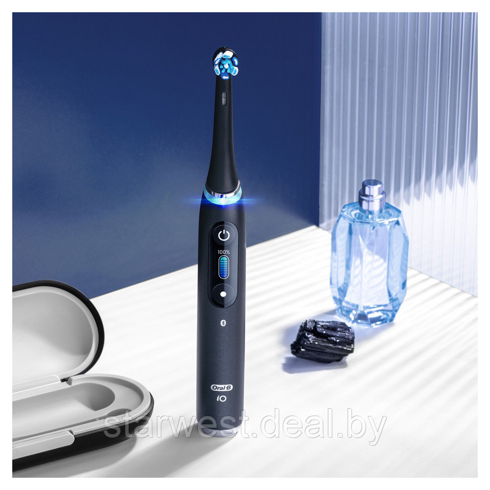 Oral-B Braun iO Series Ultimate Clean Black 1 шт. Насадка для электрических зубных щеток - фото 8 - id-p168334597