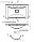 Тумба Дана Каскад 75 подвесная на 1 ящик (цвет дуб галифакс/оникс серый) с умывальником Andrea Elen 750, фото 7