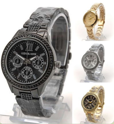 Элегантные женские часы на металлическом браслете MICHAEL KORC - фото 1 - id-p199523984