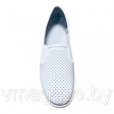 Туфли мужские с перфорацией (цвет белый) - фото 3 - id-p199523977